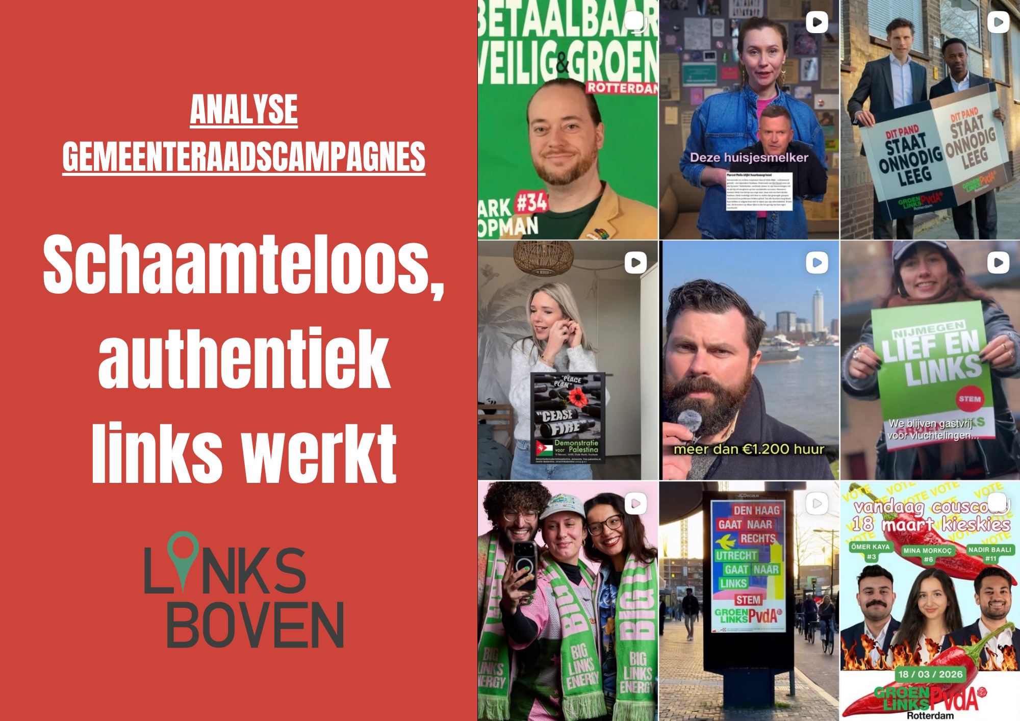 Schaamteloos links werkt LinksBoven