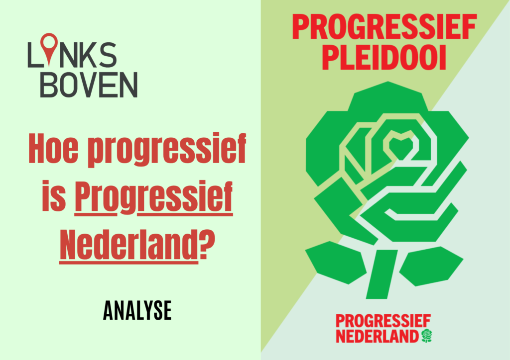 Progressief Nederland Progressief Pleidooi